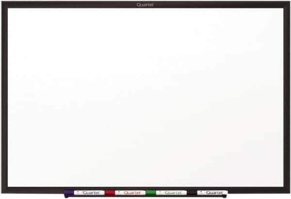 Quartet - 24" High x 36" Wide Dry Erase - Melamine, Includes Dry-Erase Marker & Mounting Hardware - Exact Tool & Supply
