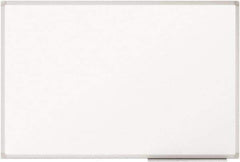 Mead - 24" High x 36" Wide Dry Erase - Melamine, Includes Mounting Kit - Exact Tool & Supply