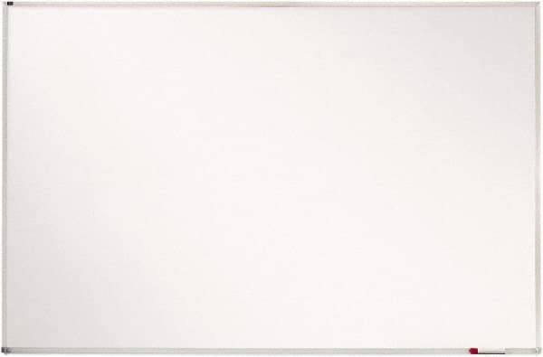Quartet - 48" High x 72" Wide Magnetic Dry Erase Board - Porcelain, Includes Accessory Tray/Rail & Mounting Hardware - Exact Tool & Supply