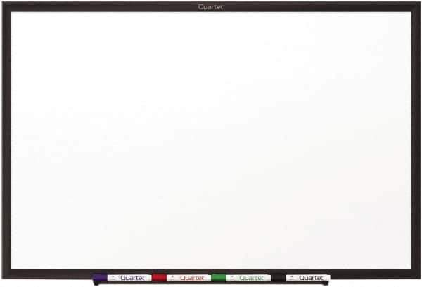 Quartet - 36" High x 60" Wide Dry Erase - Melamine, Includes Dry-Erase Marker & Mounting Hardware - Exact Tool & Supply