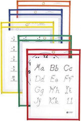 C-LINE - 12" High x 9" Wide Dry Erase - Plastic - Exact Tool & Supply