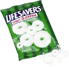 LifeSavers - Candy - Hard Candy, Wint-O-Green, Individually Wrapped, 6.25oz Bag - Exact Tool & Supply