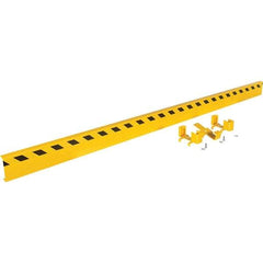 Vestil - 144' Long x 8" High, Rail System Channel Guard - 168 Lb - Exact Tool & Supply