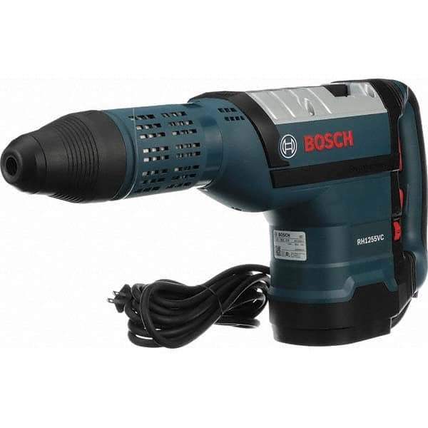 Bosch - 120 Volt 2" Keyless Chuck Electric Rotary Hammer - 0 to 34,000 BPM, 0 to 250 RPM - Exact Tool & Supply