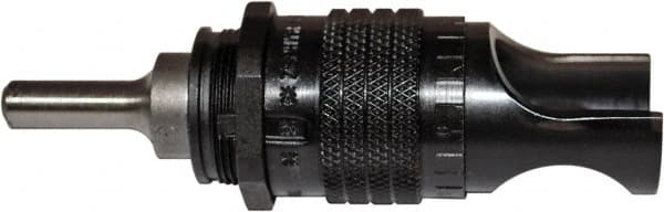 Zephyr Tool Group - 5/8" Cutter Capacity, 1/4-28 Steel Adjustable Stop Countersink Cage - Exact Tool & Supply