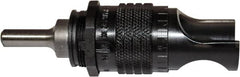 Zephyr Tool Group - 5/8" Cutter Capacity, 1/4-28 Steel Adjustable Stop Countersink Cage - Exact Tool & Supply