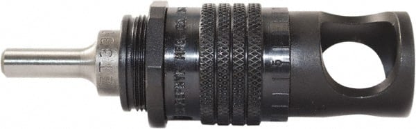 Zephyr Tool Group - 5/8" Cutter Capacity, 1/4-28 Steel Adjustable Stop Countersink Cage - Exact Tool & Supply