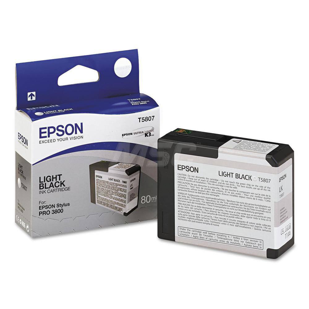 Epson - Office Machine Supplies & Accessories; Office Machine/Equipment Accessory Type: Ink Cartridge ; For Use With: Epson Stylus Pro 3880 Graphic Arts Edition; Epson Stylus Pro 3800 Portrait Edition; Epson Stylus Pro 3880 Signature Worthy Edition Print - Exact Tool & Supply