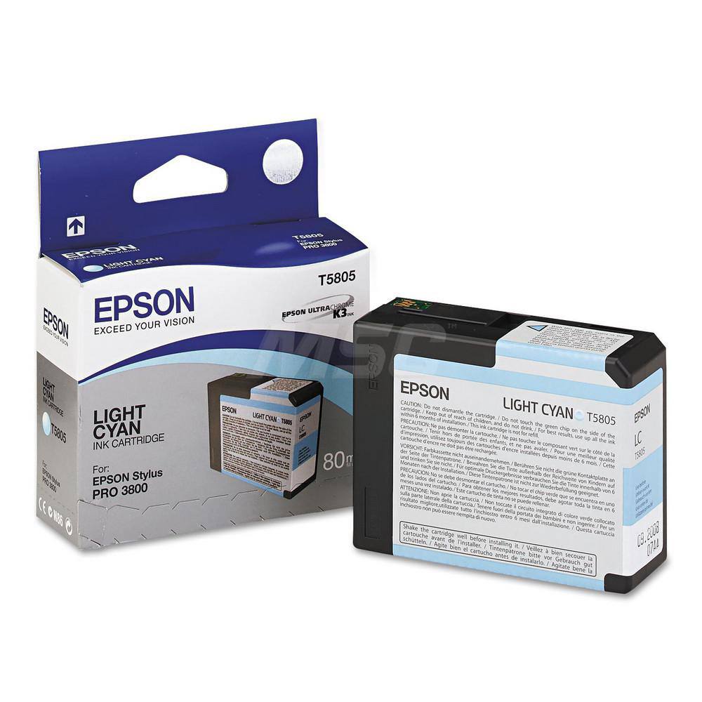 Epson - Office Machine Supplies & Accessories; Office Machine/Equipment Accessory Type: Ink Cartridge ; For Use With: Epson Stylus Pro 3880 Graphic Arts Edition; Epson Stylus Pro 3800 Portrait Edition; Epson Stylus Pro 3880 Signature Worthy Edition Print - Exact Tool & Supply