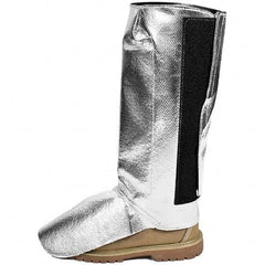 National Safety Apparel - Size L Silver Aluminized OPF & ParaAramid High Heat Leggings - Exact Tool & Supply