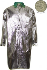 National Safety Apparel - Size M Silver High Heat & Aluminized Jacket/Coat - Exact Tool & Supply
