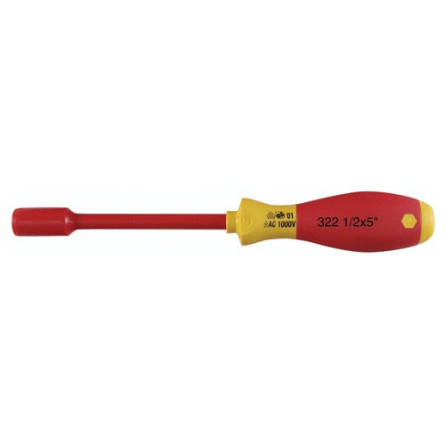 INSULATED NUT DRIVER 7/32X125MM - Exact Tool & Supply