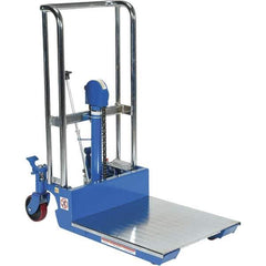 Vestil - 880 Lb Capacity, 35" Lift Height, Portable Workstation Manually Operated Lift - Exact Tool & Supply
