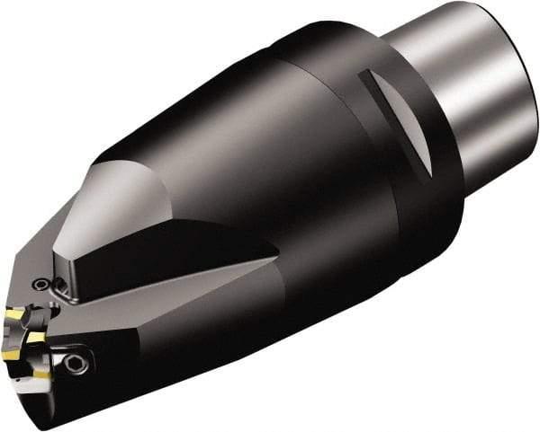 Sandvik Coromant - Neutral Cut, Size C6, 3-80-101108 Insert Compatiblity, Internal Modular Turning & Profiling Cutting Unit Head - 0.37mm Ctr to Cutting Edge, 115mm Head Length, Through Coolant, Series CoroTurn 300 - Exact Tool & Supply