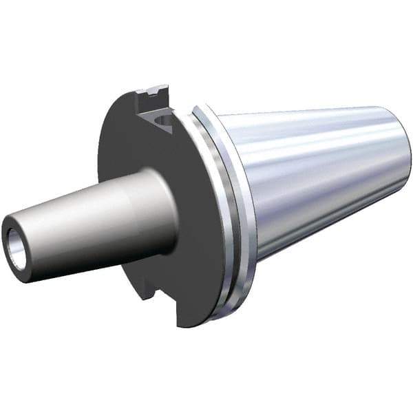 Kennametal - 44.45mm Shank Diam, 8mm Hole Diam, CAT40 Taper Shank Shrink Fit Tool Holder & Adapter - 80mm Projection, 21mm Nose Diam, 26mm Clamping Depth, Through Coolant - Exact Tool & Supply