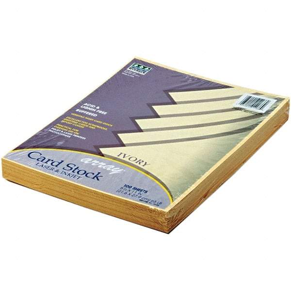Pacon - 8-1/2" x 11" Ivory Colored Copy Paper - Use with Copiers,Inkjet Printers,Laser Printers,Typewriters - Exact Tool & Supply