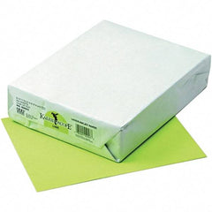 Pacon - 8-1/2" x 11" Lime Colored Copy Paper - Use with Laser Printers, Copiers, Inkjet Printers - Exact Tool & Supply