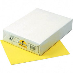 Pacon - 8-1/2" x 11" Lemon Yellow Colored Copy Paper - Use with Laser Printers, Copiers, Inkjet Printers - Exact Tool & Supply