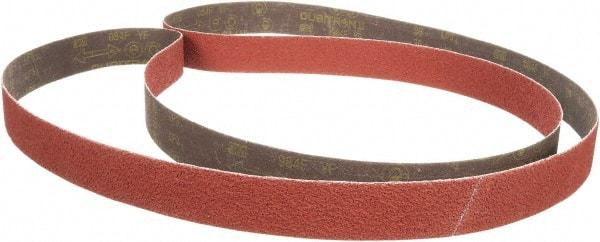 3M - 37" Wide x 75" OAL, 120 Grit, Aluminum Oxide Abrasive Belt - Aluminum Oxide, Coated, XF Weighted Cloth Backing, Series 384F - Exact Tool & Supply