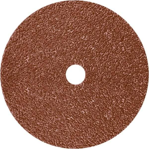 3M - 7" Diam 80+ Grit Fiber Disc - Ceramic, 8,600 Max RPM, Series 787C - Exact Tool & Supply