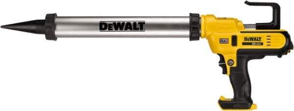 DeWALT - 29 oz Full Barrel Battery Caulk/Adhesive Applicator - Use with 29 oz Adhesive Cartridges - Exact Tool & Supply