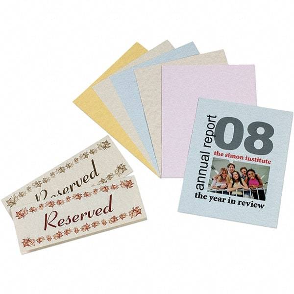 Pacon - 8-1/2" x 11" Assorted Colors Colored Copy Paper - Use with Copiers,Inkjet Printers,Laser Printers,Typewriters - Exact Tool & Supply