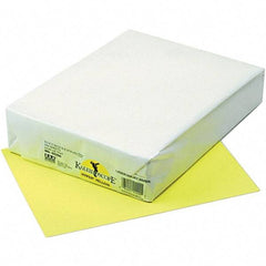 Pacon - 8-1/2" x 11" Hyper Yellow Colored Copy Paper - Use with Laser Printers, Copiers, Inkjet Printers - Exact Tool & Supply