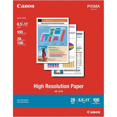 Canon - 8-1/2" x 11" White Photo Paper - Use with Canon Pixma Printers - Exact Tool & Supply