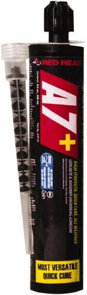 Red Head - 10 fl oz Epoxy Anchoring Adhesive - 5 min Working Time, Includes Mixing Nozzle - Exact Tool & Supply