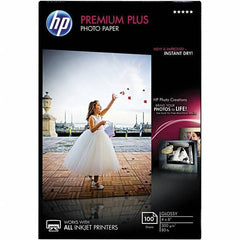 Hewlett-Packard - 4" x 6" White Photo Paper - Use with Inkjet Printers - Exact Tool & Supply