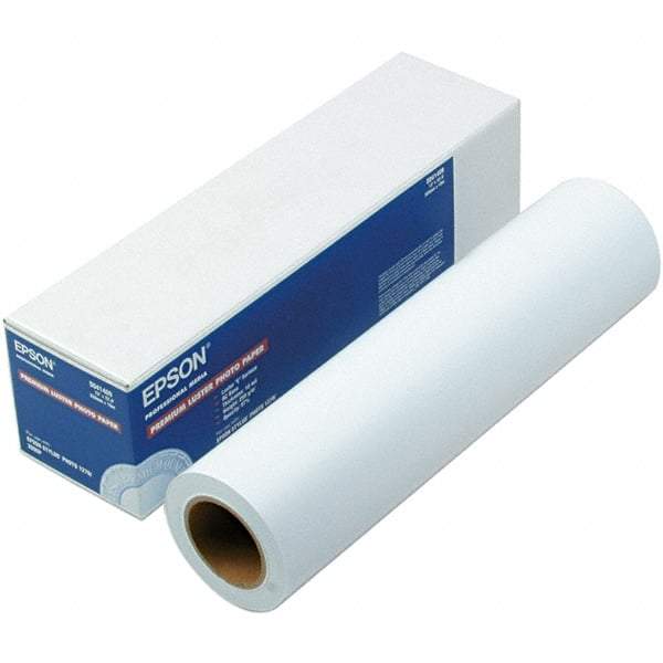Epson - White Photo Paper - Use with Inkjet Printers - Exact Tool & Supply