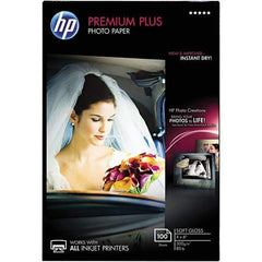Hewlett-Packard - 4" x 6" White Photo Paper - Use with Inkjet Printers - Exact Tool & Supply