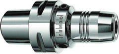 Schunk - C4 Modular Connection, 12mm Hole Diam, Hydraulic Tool Holder/Chuck - 28mm Nose Diam, 81mm Projection, 46mm Clamp Depth, 25,000 RPM, Through Coolant - Exact Tool & Supply