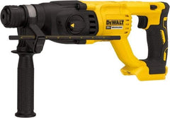 DeWALT - 20 Volt 1" SDS Plus Chuck Cordless Rotary Hammer - 0 to 5,550 BPM, 0 to 1,500 RPM, Reversible - Exact Tool & Supply