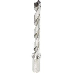 Iscar - 0.394 to 0.429" Diam, 12xD, 4.79" Max Drill Depth, 5/8" Shank Diam, 7-1/4" OAL, Replaceable Tip Drill - FCP, HCP-IQ, ICK, ICK-2M, ICM, ICN, ICP, iCP-2M, QCP-2M Insert, 10 Seat Size, DCN Toolholder, Series SumoCham - Exact Tool & Supply