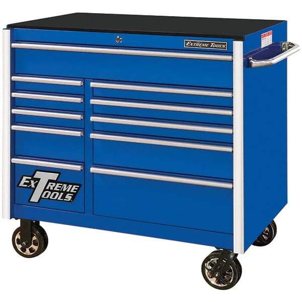 EXTREME TOOLS - Tool Storage Carts Type: Tool Cart Number of Drawers: 11 - Exact Tool & Supply