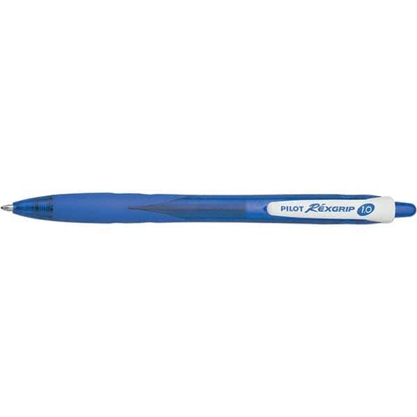 Pilot - Conical Ball Point Pen - Blue - Exact Tool & Supply