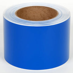 Cobra Systems - Labels, Ribbons & Tapes; Type: Vinyl Tape ; Color: Blue ; For Use With: VNM8 ; Width (Inch): 6 ; Length (Feet): 150 ; Material: Vinyl - Exact Tool & Supply