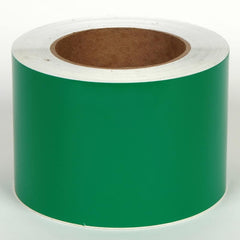 Cobra Systems - Labels, Ribbons & Tapes; Type: Vinyl Tape ; Color: Green ; For Use With: VNM8 ; Width (Inch): 6 ; Length (Feet): 150 ; Material: Vinyl - Exact Tool & Supply