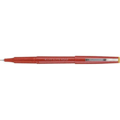 Pilot - Needle Porous Point Pen - Red - Exact Tool & Supply