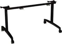 Hon - 23-1/2" Long x 51-5/8" Wide x 28-3/8" High Stationary Table Top - Black, Aluminum/Steel - Exact Tool & Supply
