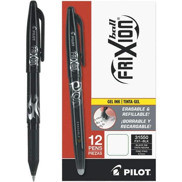 Pilot - Conical Gel Roller Ball Pen - Black - Exact Tool & Supply