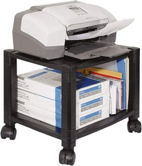 Kantek - Black Printer/Copier Stand - Use with Printer, Paper - Exact Tool & Supply