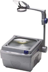 Apollo - Gray Overhead Projector - Use with Classrooms & Small Meeting Rooms - Exact Tool & Supply