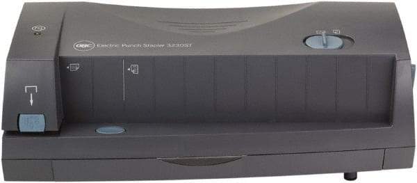 GBC - Paper Punches Type: 24 Sheet Two to Three Hole Electric Punches Color: Gray - Exact Tool & Supply