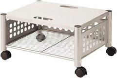 Vertiflex Products - Gray Underdesk Machine Stand - Use with Printer, Fax Machines, Personal Copiers - Exact Tool & Supply