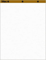 TOPS - Easel Pads, Unruled, 27 x 34, White, 50 Sheets, 2 Pads/Pack, Easel Pads - Use with Whiteboards, Chalkboards, Walls, Easel St&s - Exact Tool & Supply