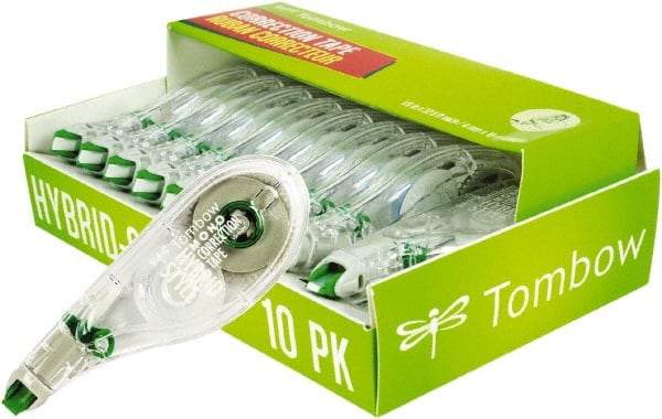 Tombow - 1/6" x 394" Correction Tape Non-Refillable - Exact Tool & Supply
