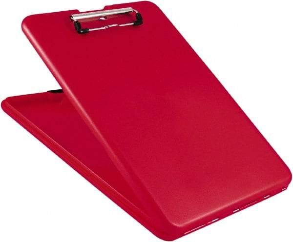Saunders - 1-1/4" Long x 9-1/2" Wide, Clip Board - Blue - Exact Tool & Supply