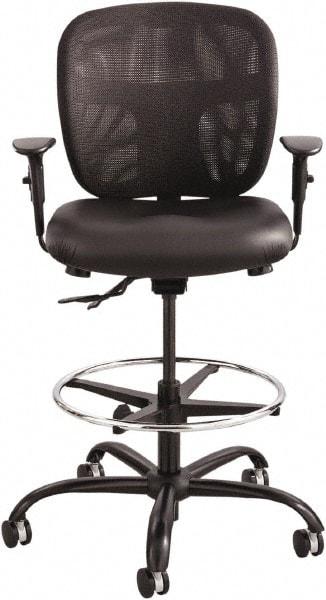 Safco - Swivel & Adjustable Stools Type: Adjustable Height Stool Base Type: Swivel - Exact Tool & Supply
